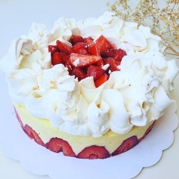 Fraisier mascarpone