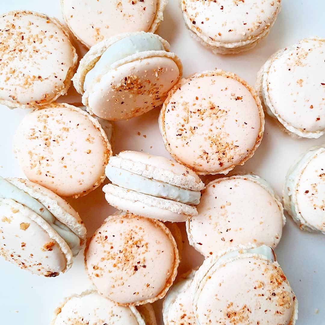 Macarons roquefort noix