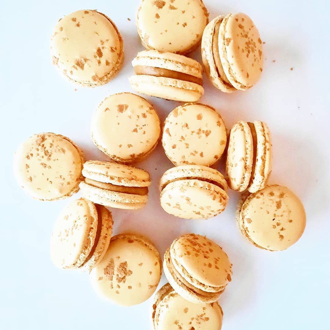 Macarons caramel beurre salé