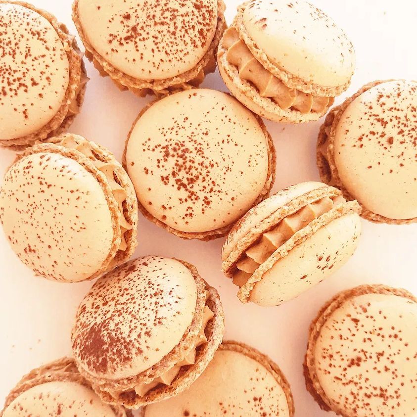 Macarons caramel beurre salé