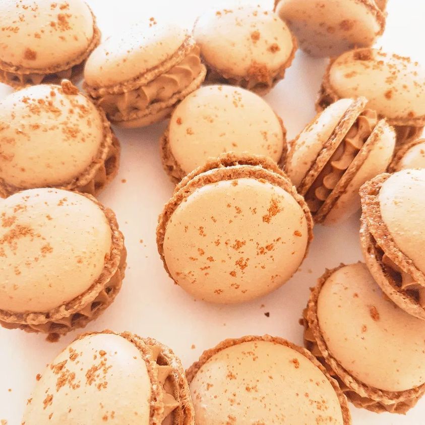 Macarons caramel beurre salé