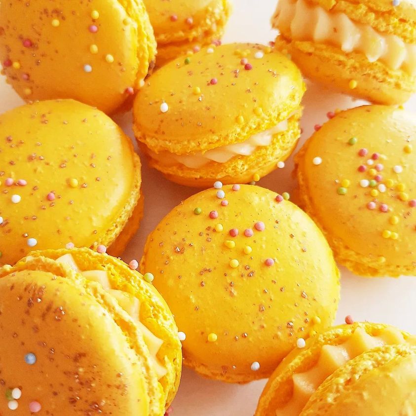 Macarons caramel beurre salé