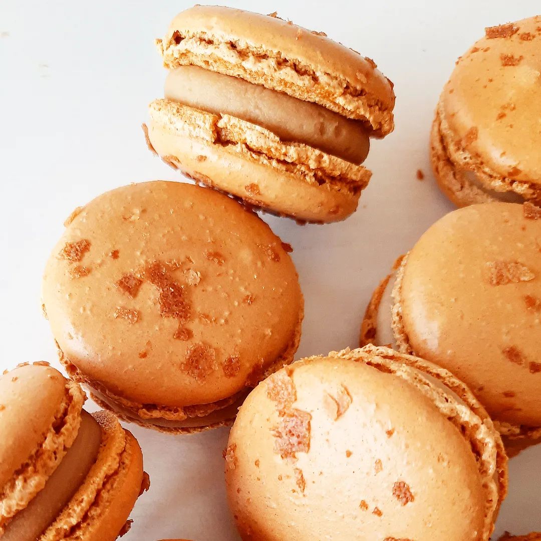 Macarons caramel beurre salé