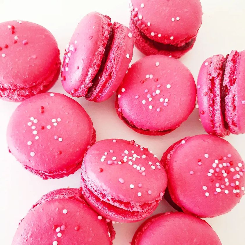 Macarons caramel beurre salé