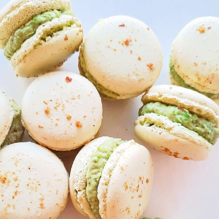 Macarons roquefort noix