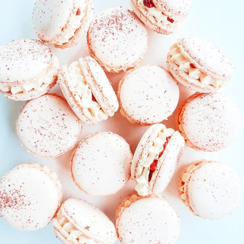 Macarons caramel beurre salé