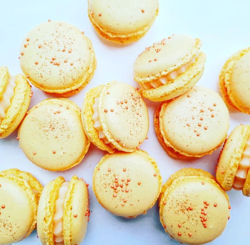 Macarons caramel beurre salé