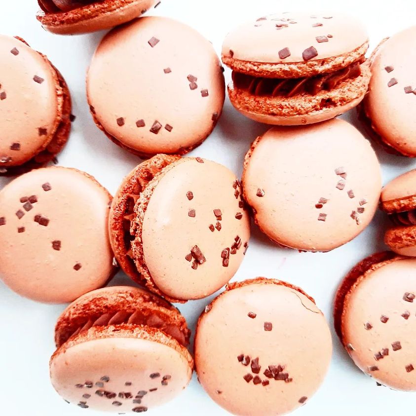 Macarons caramel beurre salé