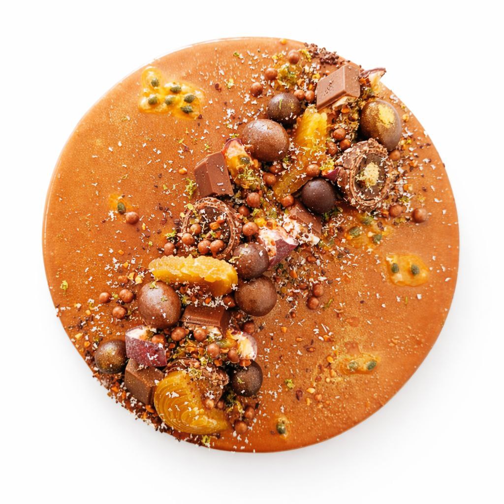 Tarte poires chocolat